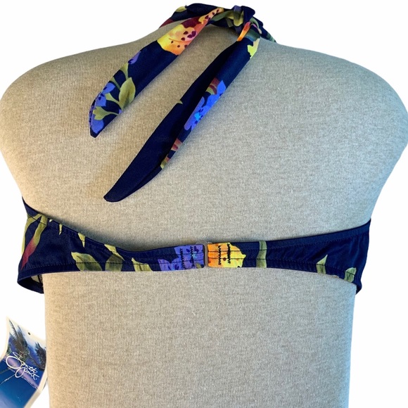 HP {South Point} NWT Bow Floral Bikini Top Swim 16 - Picture 5 of 16